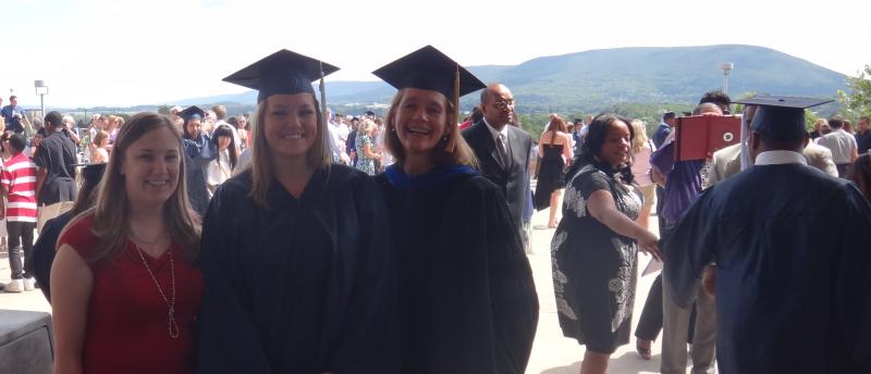 Brandi Robinson, Amanda Fuller (ESP Grad), and Dr. Vera Cole